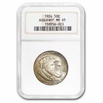 1924 Huguenot-Walloon Tercentenary Half MS-65 NGC