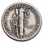 1924 Mercury Dime VF
