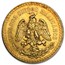 1924 Mexico Gold 50 Pesos AU