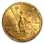 1924 Mexico Gold 50 Pesos MS-62 NGC