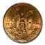 1924 Mexico Gold 50 Pesos MS-63 PCGS