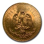 1924 Mexico Gold 50 Pesos MS-63 PCGS