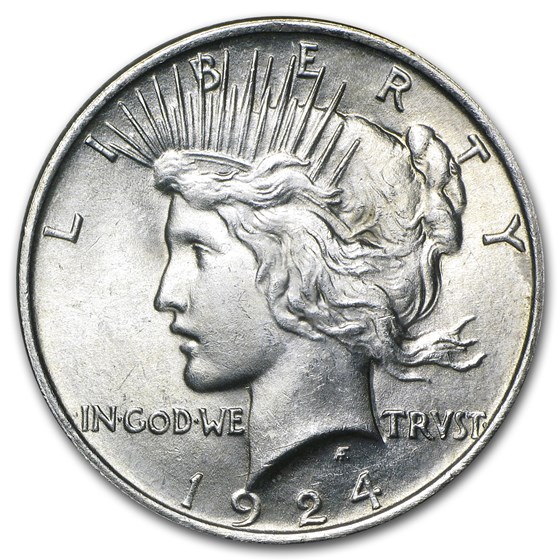 1924 Peace Dollar BU 1924 Peace Dollar BU