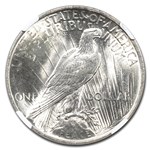1924 Peace Dollar MS-63 NGC (Green Label)