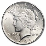 1924 Peace Dollar MS-63 PCGS