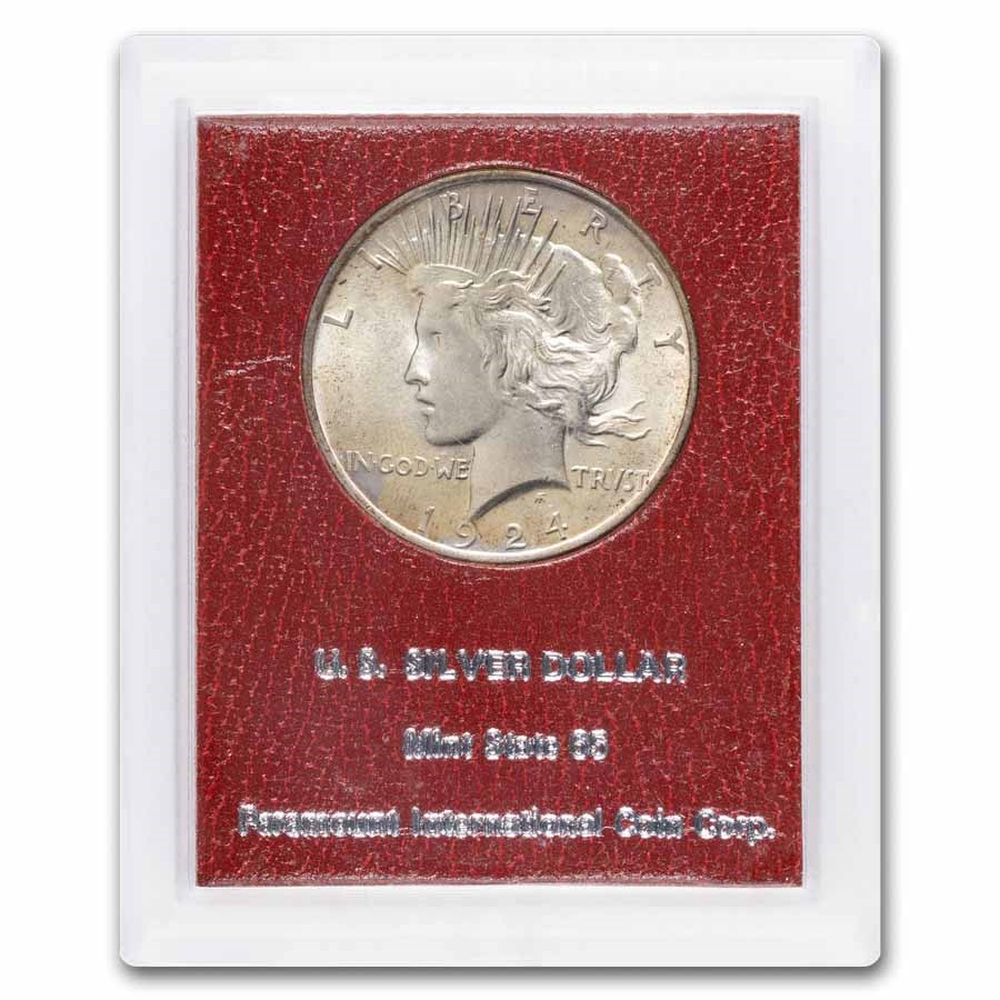 1924 Peace Dollar MS-65 (Paramount International Coin Co.)