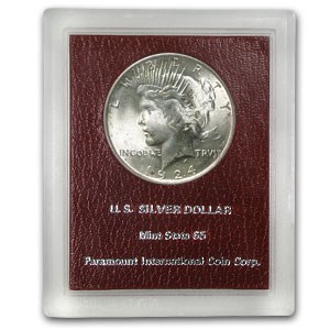 1924 Peace Dollar MS-65 (Redfield Hoard) 1924 Peace Dollar MS-65 (Redfield Hoard)