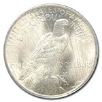 1924 Peace Dollar MS-66 PCGS