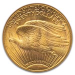 1924-S $20 Saint-Gaudens Gold Double Eagle MS-64 NGC