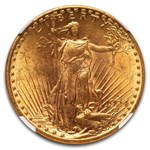 1924-S $20 St Gaudens Gold Double Eagle MS-63 NGC