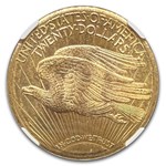 1924-S $20 St Gaudens Gold Double Eagle MS-65 NGC