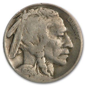 1924-S Buffalo Nickel Good 1924-S Buffalo Nickel Good