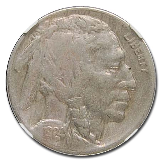 1924-S Buffalo Nickel VF-30 NGC 1924-S Buffalo Nickel VF-30 NGC
