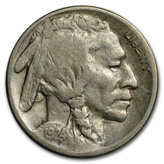 1924-S Buffalo Nickel VG 1924-S Buffalo Nickel VG