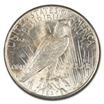 1924-S Peace Dollar AU-58 PCGS