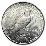 1924-S Peace Dollar AU-58