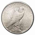 1924-S Peace Dollar BU Details (Cleaned)