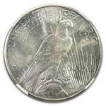 1924-S Peace Dollar MS-64+ NGC