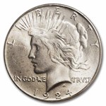 1924-S Peace Dollar MS-64 PCGS