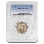 1924 Standing Liberty Quarter AU-55 PCGS