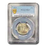 1924 Standing Liberty Quarter MS-67 PCGS