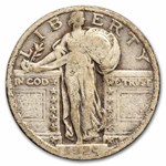 1924 Standing Liberty Quarter VG (Weak Date)