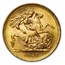 1925-1932 South Africa Gold Sovereign George V BU