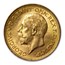 1925-1932 South Africa Gold Sovereign George V BU