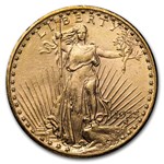 1925 $20 St Gaudens Gold Double Eagle AU