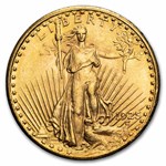 1925 $20 St Gaudens Gold Double Eagle BU
