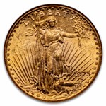 1925 $20 St Gaudens Gold Double Eagle MS-63 NGC