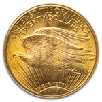 1925 $20 St Gaudens Gold Double Eagle MS-65 NGC CAC