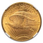 1925 $20 St Gaudens Gold Double Eagle MS-65 NGC