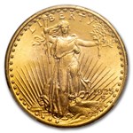 1925 $20 St Gaudens Gold Double Eagle MS-65 PCGS