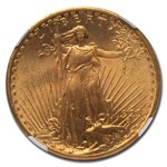 1925 $20 St Gaudens Gold Double Eagle MS-67 NGC