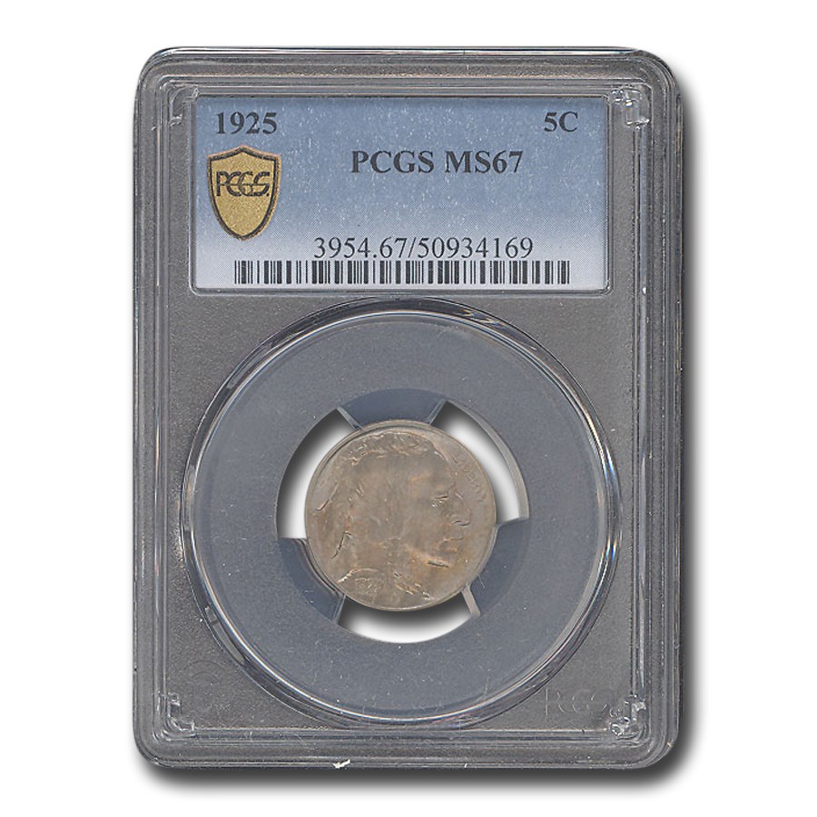 1925 Buffalo Nickel MS-67 PCGS