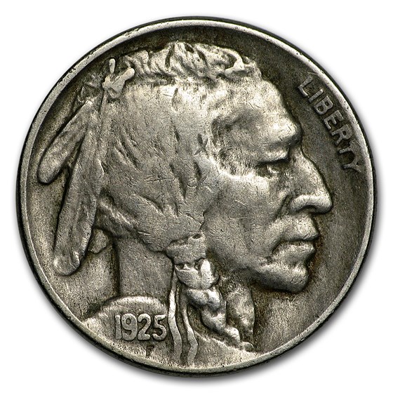1925 Buffalo Nickel XF 1925 Buffalo Nickel XF