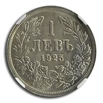 1925 Bulgaria Lev MS-66 NGC