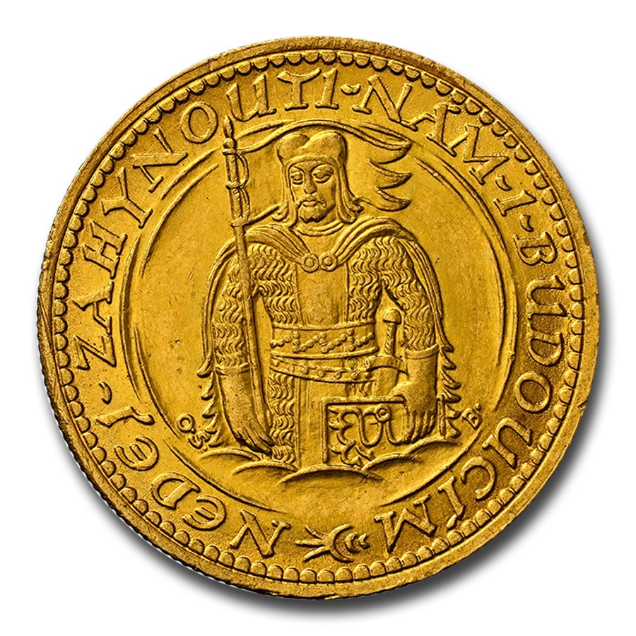 1925 Czechoslovakia Gold Ducat MS-64 NGC