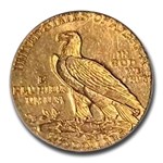 1925-D $2.50 Indian Gold Quarter Eagle MS-61 PCGS