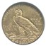 1925-D $2.50 Indian Gold Quarter Eagle MS-62 NGC