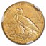 1925-D $2.50 Indian Gold Quarter Eagle MS-63 NGC