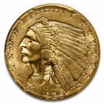 1925-D $2.50 Indian Gold Quarter Eagle MS-63 PCGS