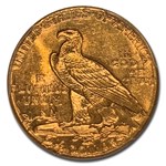 1925-D $2.50 Indian Gold Quarter Eagle MS-64 PCGS
