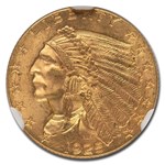 1925-D $2.50 Indian Gold Quarter Eagle MS-65 NGC