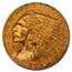 1925-D $2.50 Indian Gold Quarter Eagle MS-65 PCGS CAC