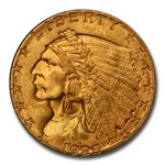 1925-D $2.50 Indian Gold Quarter Eagle MS-65 PCGS