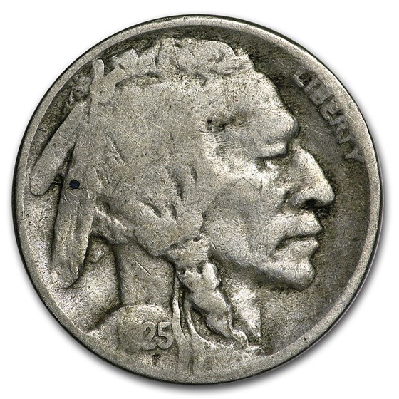 1925-D Buffalo Nickel Fine 1925-D Buffalo Nickel Fine