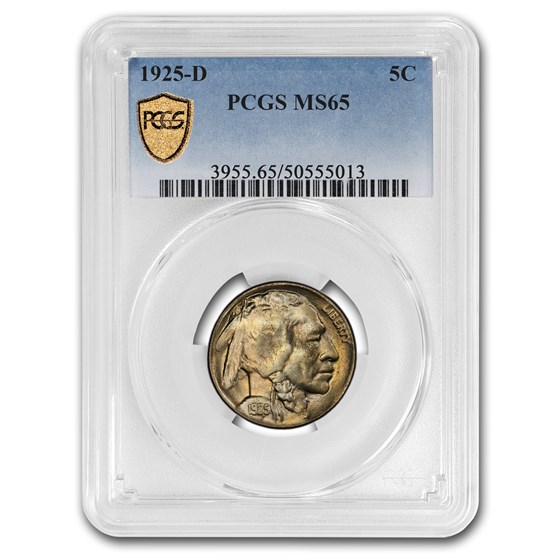 1925-D Buffalo Nickel MS-65 PCGS 1925-D Buffalo Nickel MS-65 PCGS
