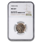 1925-D Buffalo Nickel MS-66+ NGC